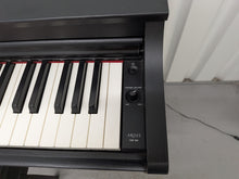 Load image into Gallery viewer, Yamaha Arius YDP-163 Digital Piano and stool in satin black clavinova keyboard stock # 26248