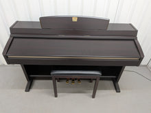 Load image into Gallery viewer, Yamaha Clavinova CLP-240 Digital Piano and stool in dark rosewood stock nr 26246