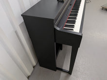 Load image into Gallery viewer, Yamaha Clavinova CLP-470 in satin black with wooden keys action + stool stock no 26256
