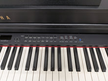 Load image into Gallery viewer, Yamaha Clavinova CLP-470 in satin black with wooden keys action + stool stock no 26256