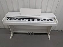 Load image into Gallery viewer, Yamaha Arius YDP-143 digital piano in satin white finish stock #26269