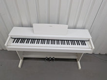 Load image into Gallery viewer, Yamaha Arius YDP-143 digital piano in satin white finish stock #26269