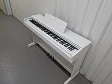 Load image into Gallery viewer, Yamaha Arius YDP-143 digital piano in satin white finish stock #26269