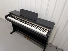 Load image into Gallery viewer, Yamaha Arius YDP-162 Digital Piano in satin black, clavinova keyboard stock #26261