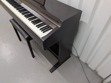 Load image into Gallery viewer, Yamaha Clavinova CLP-920 digital piano and stool in dark rosewood finish stock # 26277