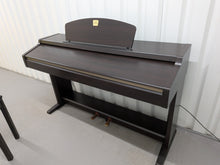 Load image into Gallery viewer, Yamaha Clavinova CLP-920 digital piano and stool in dark rosewood finish stock # 26277