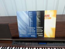 Load image into Gallery viewer, Yamaha Clavinova CLP-970 Digital Piano and stool in mahogany stock nr 26280