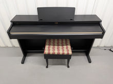 Load image into Gallery viewer, Yamaha Arius YDP-162 Digital Piano and stool in satin black, clavinova keyboard stock #26264