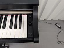 Load image into Gallery viewer, Yamaha Arius YDP-162 Digital Piano and stool in satin black, clavinova keyboard stock #26264
