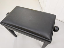 Load image into Gallery viewer, Roland RP102 digital piano and stool in satin black finish stock number 26290