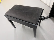 Load image into Gallery viewer, Yamaha Arius YDP-144 digital piano and stool in satin black stock #26296