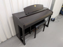Load image into Gallery viewer, Yamaha Clavinova CLP-150 digital piano and stool in rosewood stock #26302