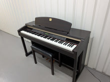 Load image into Gallery viewer, Yamaha Clavinova CLP-150 digital piano and stool in rosewood stock #26302