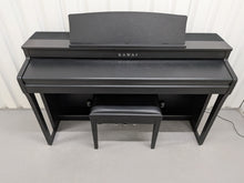 Load image into Gallery viewer, Kawai CA59 Digital Piano Satin Black Wooden Keys Stool 12 stock #26317