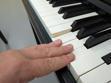 Load image into Gallery viewer, Kawai CA59 Digital Piano Satin Black Wooden Keys Stool 12 stock #26317