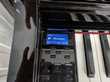 Load image into Gallery viewer, Yamaha Clavinova CLP-535 CLP-535PE Digital Piano in gloss black stock # 26309