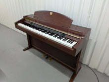 Load image into Gallery viewer, Yamaha Clavinova CLP-950 digital piano and stool in mahogany stock #26318