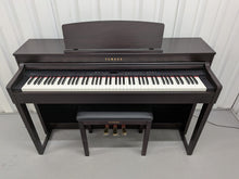 Load image into Gallery viewer, Yamaha Clavinova CLP-440 Digital Piano and stool in rosewood stock no 26310