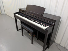 Load image into Gallery viewer, Yamaha Clavinova CLP-440 Digital Piano and stool in rosewood stock no 26310