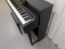 Load image into Gallery viewer, Yamaha Clavinova CSP-150 Digital Piano and stool in satin black stock nr 26313
