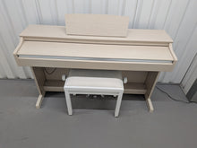 Load image into Gallery viewer, Yamaha Arius YDP-163 digital piano and stool in white ash finish stock #26325
