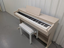 Load image into Gallery viewer, Yamaha Arius YDP-163 digital piano and stool in white ash finish stock #26325