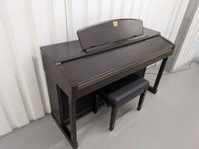 Load image into Gallery viewer, Yamaha Clavinova CLP-170 Digital Piano and stool in dark rosewood colour stock #26331