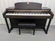 Load image into Gallery viewer, Yamaha Clavinova CLP-170 Digital Piano and stool in dark rosewood colour stock #26331