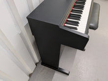 Load image into Gallery viewer, Yamaha Arius YDP-161 Digital Piano and stool satin black clavinova keyboard stock #26323