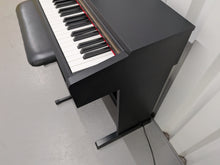 Load image into Gallery viewer, Yamaha Arius YDP-161 Digital Piano and stool satin black clavinova keyboard stock #26323