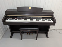 Load image into Gallery viewer, Yamaha Clavinova CLP-240 Digital Piano and stool rosewood finish stock nr 26332
