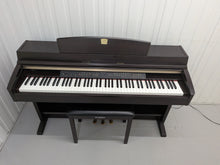Load image into Gallery viewer, Yamaha Clavinova CLP-240 Digital Piano and stool rosewood finish stock nr 26332