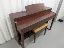 Load image into Gallery viewer, Yamaha Clavinova CLP-440 Digital Piano and stool in mahogany stock no 26324