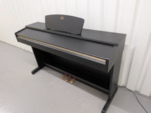 Load image into Gallery viewer, Yamaha Arius YDP-161 Digital Piano satin black clavinova keyboard stock #26354