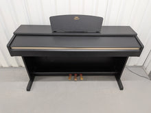 Load image into Gallery viewer, Yamaha Arius YDP-161 Digital Piano satin black clavinova keyboard stock #26354