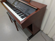 Load image into Gallery viewer, Yamaha Clavinova CVP-303 Digital Piano arranger + stool in mahogany stock #26329