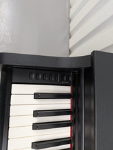 Load image into Gallery viewer, Yamaha Arius YDP-163 digital piano and stool in satin black stock #26335