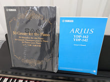 Load image into Gallery viewer, Yamaha Arius YDP-162 Digital Piano and stool in satin black, clavinova keyboard stock #26339