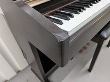 Load image into Gallery viewer, Yamaha Clavinova CLP-120 Digital Piano and stool in dark rosewood stock #26338