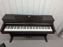 Load image into Gallery viewer, Yamaha Clavinova CLP-340 Digital Piano and stool in rosewood stock # 26364