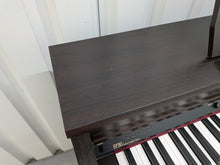 Load image into Gallery viewer, Roland HP203 digital piano and stool in dark rosewood finish stock number 26368