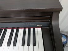 Load image into Gallery viewer, Roland HP203 digital piano and stool in dark rosewood finish stock number 26368