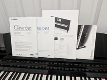Load image into Gallery viewer, Yamaha Clavinova CSP-170 Digital Smart Piano polished black + stool stock # 26379