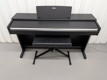 Load image into Gallery viewer, Yamaha Arius YDP-142 Digital Piano + folding stool in satin black stock #26380