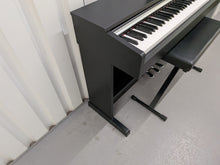 Load image into Gallery viewer, Yamaha Arius YDP-142 Digital Piano + folding stool in satin black stock #26380