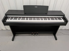 Load image into Gallery viewer, Yamaha Arius YDP-142 Digital Piano + folding stool in satin black stock #26380