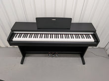 Load image into Gallery viewer, Yamaha Arius YDP-142 Digital Piano + folding stool in satin black stock #26380