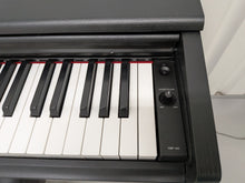 Load image into Gallery viewer, Yamaha Arius YDP-145 digital piano and stool in satin black finish stock #26388