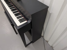 Load image into Gallery viewer, Yamaha Clavinova CLP-575 digital piano and stool in satin black finish stock #26357