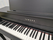 Load image into Gallery viewer, Yamaha Clavinova CLP-575 digital piano and stool in satin black finish stock #26357